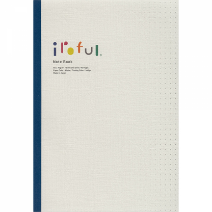 Iroful A5 Notebook Dotted Grid 5mm 96 pages
