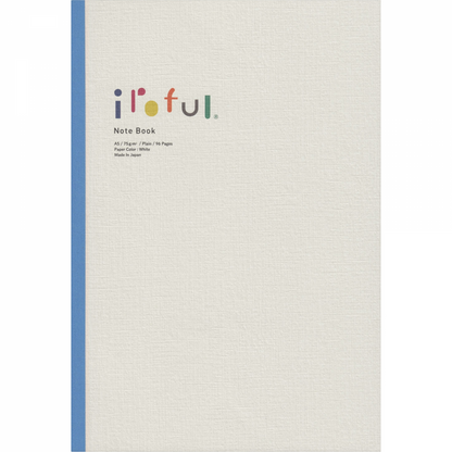 Iroful A5 Notebook Plain 96 pages