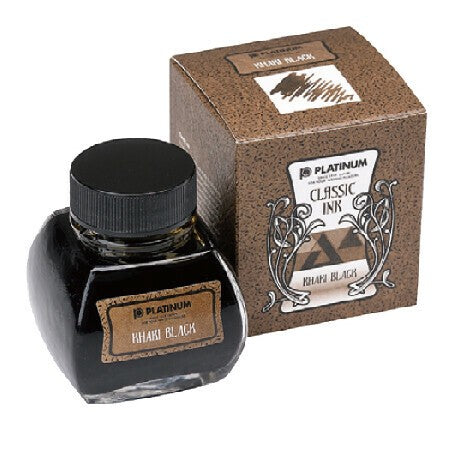2 ml Sample Platinum Khaki Black ink