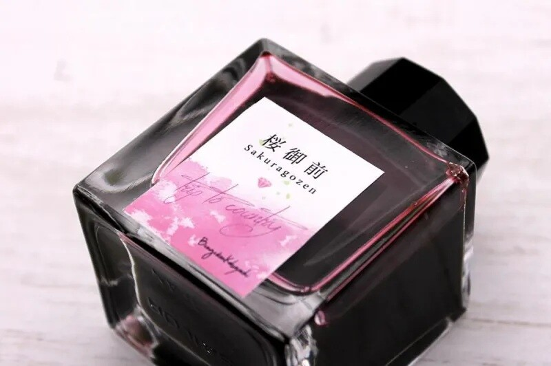 Kobayashi Shizuoka Original Fountain pen ink- Sakuragozen