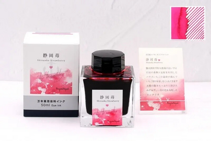 Kobayashi Shizuoka Original Fountain pen ink- Shizuoka Strawberry