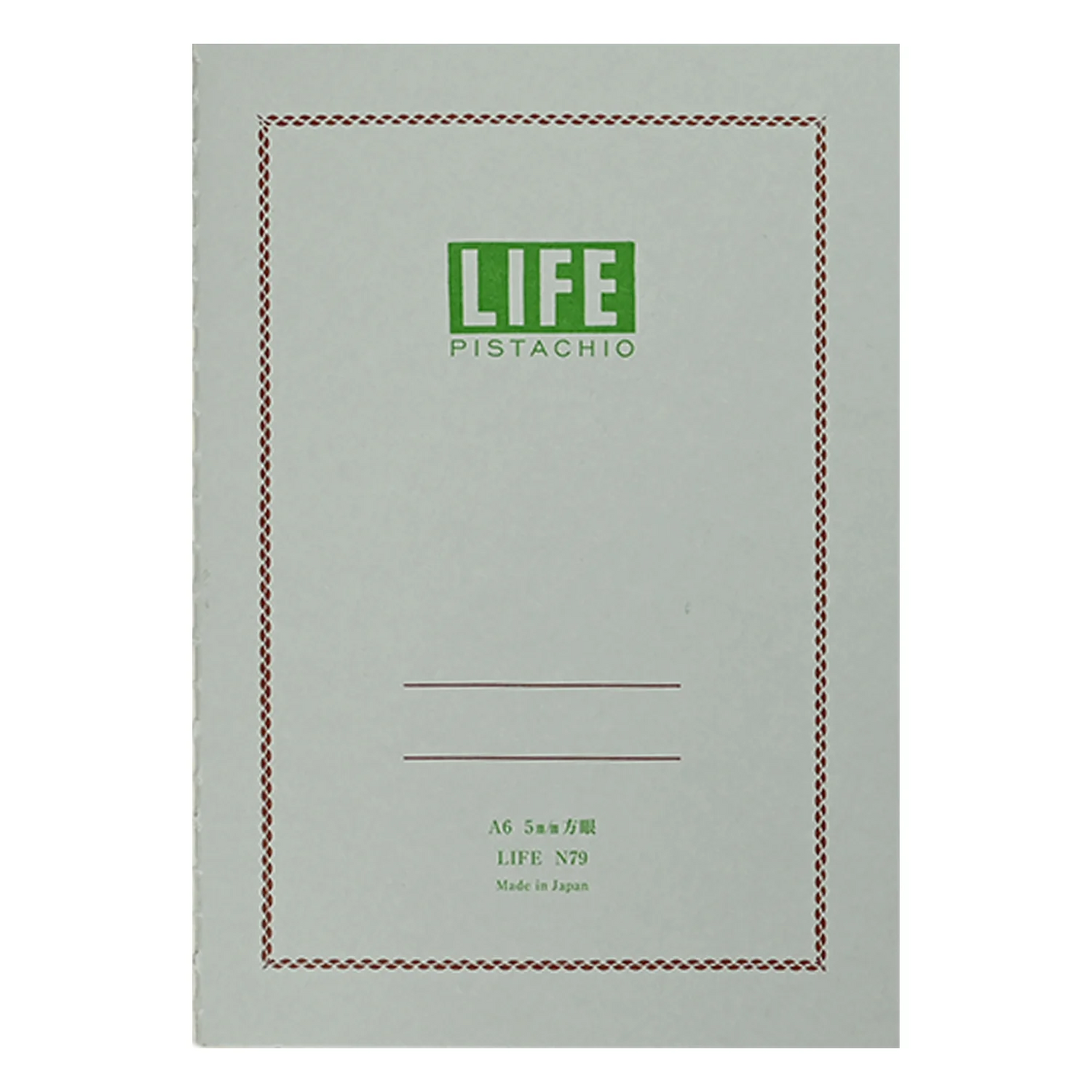 LIFE Pistachio Notebook A6 Grid