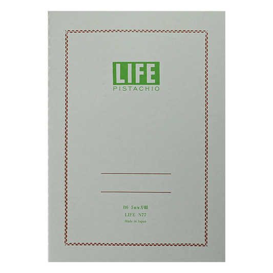 LIFE Pistachio Notebook B6 Grid