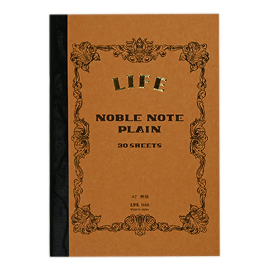 LIFE Noble Note Notebook A7 Plain