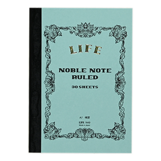 LIFE Noble Note Notebook A7 Ruled