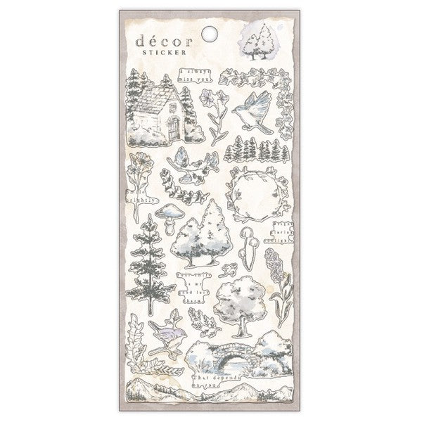 Mind Wave Sticker Sheet Decor Dim Gray