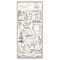 Mind Wave Sticker Sheet Decor Dim Gray