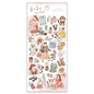 Mind Wave Sticker Sheet Girl With Cat