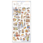 Mind Wave Sticker Sheet Girl With Dog