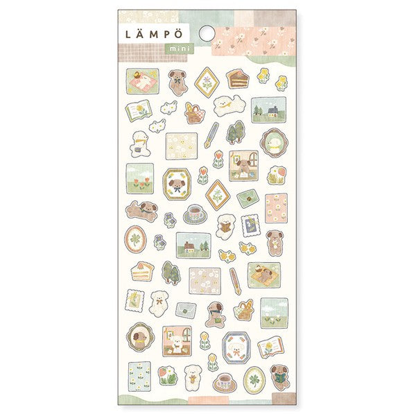 Mind Wave Sticker Sheet Lampo Mini Afternoon Dog