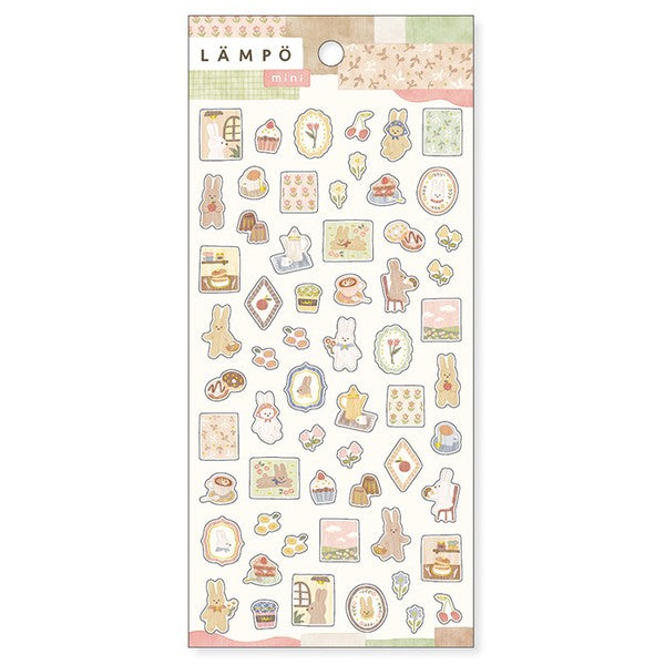 Mind Wave Sticker Sheet Lampo Mini Dusk Rabbit