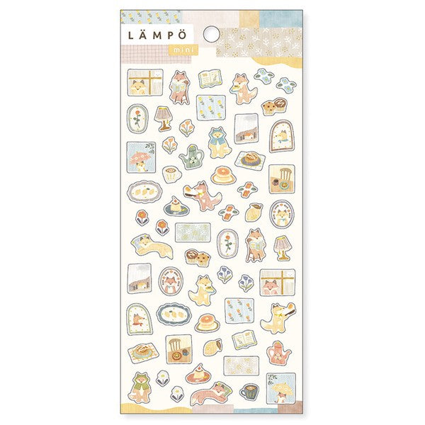 Mind Wave Sticker Sheet Lampo Mini Rainy Fox