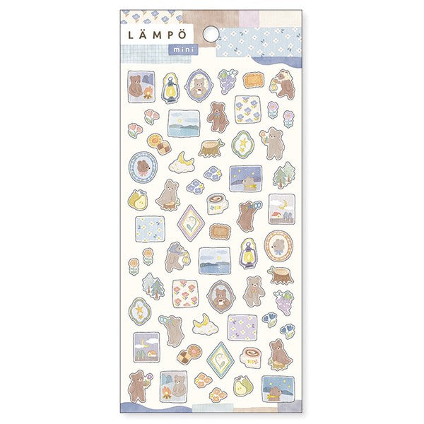 Mind Wave Sticker Sheet Lampo Mini Starry Sky Bear