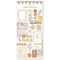 Mind Wave Sticker Sheet Libre collage Brown