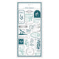 Mind Wave Sticker Sheet Linea Blue