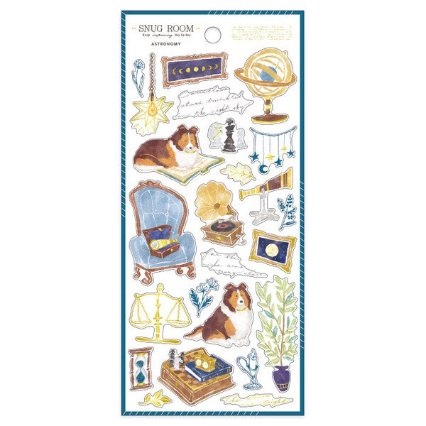 Mind Wave Sticker Sheet Snug Room Astronomy