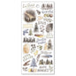 Mind Wave Sticker Sheet Warble Gray
