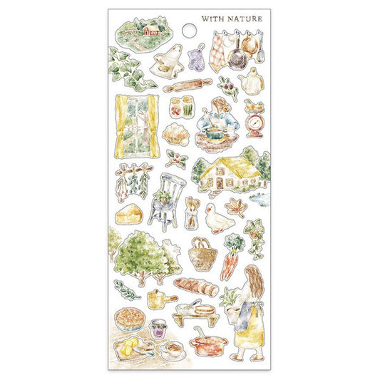 Mind Wave Sticker Sheet With Nature Prepare For Lunch
