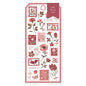 Mind Wave Sticker Sheet Oshibana Seal Wine