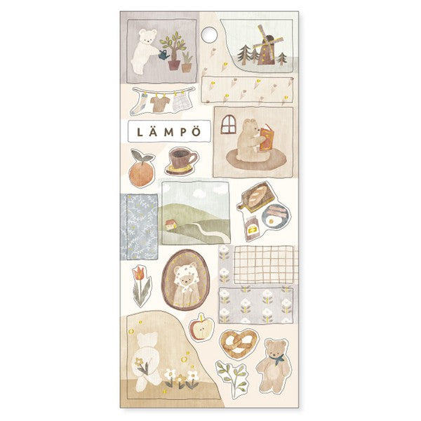 Mind Wave Sticker Sheet Lampo Morning Bear