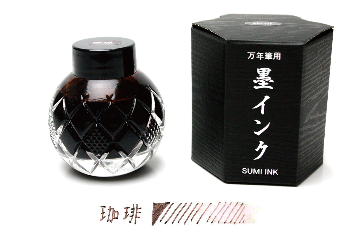Mitasanshodo Fountain Pen Ink Sumi Coffee