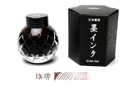 Mitasanshodo Fountain Pen Ink Sumi Coffee