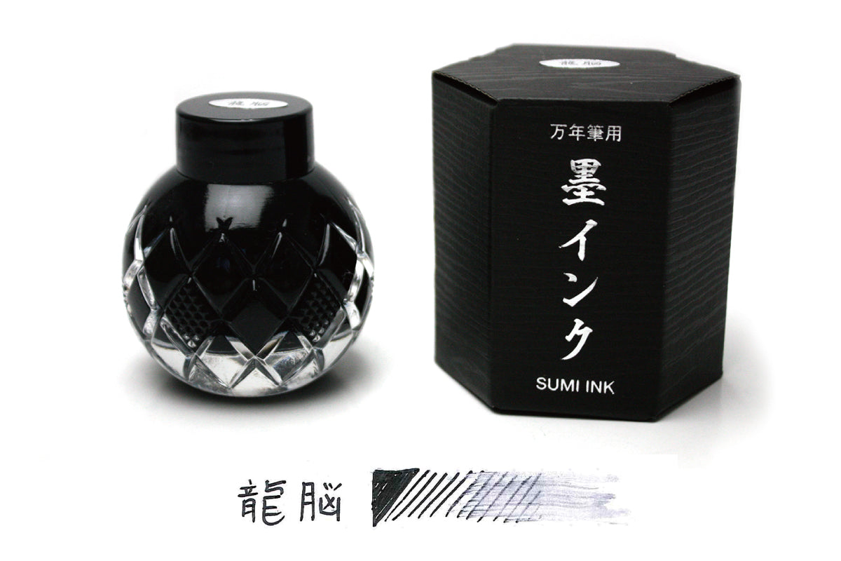Mitasanshodo Fountain Pen Ink Sumi Ryuno Black