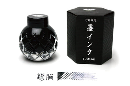Mitasanshodo Fountain Pen Ink Sumi Ryuno Black