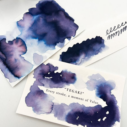 KA-KU Fountain pen ink One Drop (of a Blue Night)