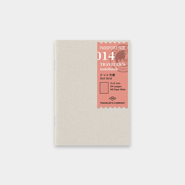 Travelers Notebook Passport Dotted Insert 014