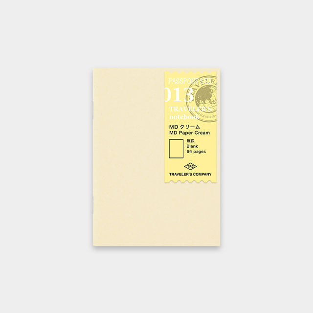 Travelers Notebook Passport Cream Insert 013