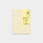 Travelers Notebook Passport Cream Insert 013
