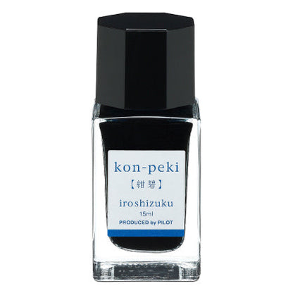 Pilot Iroshizuku Fountain pen ink Kon-Peki