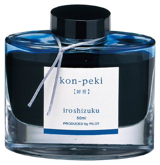 Pilot Iroshizuku Fountain pen ink Kon-Peki 50 ml