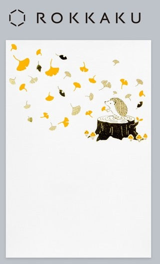 Postcard Rokkaku Hedgehog