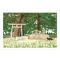 Postcard Tabi-Neko Promised land