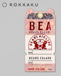 Rokkaku Bear Ticket sticker