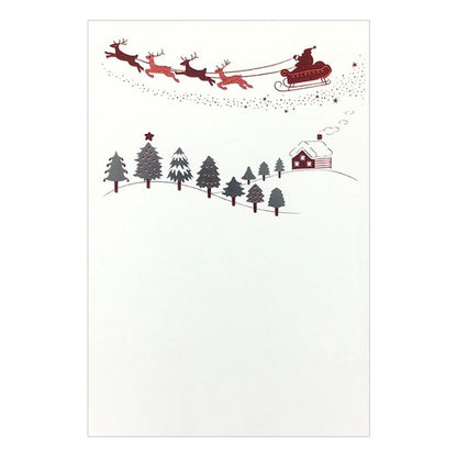 Postcard Rokkaku Santa