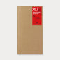 Travelers Notebook Regular Blank Insert 003
