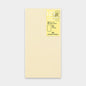 Travelers Notebook Regular Cream Insert 025