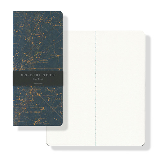 Ro-biki note notebook Star Map Plain