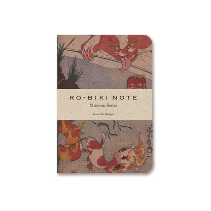 Ro-biki note notebook Passport Dotted Shape Series Kingyo
