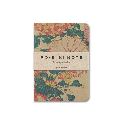 Ro-biki note notebook Passport Dotted Museum Series Kiku