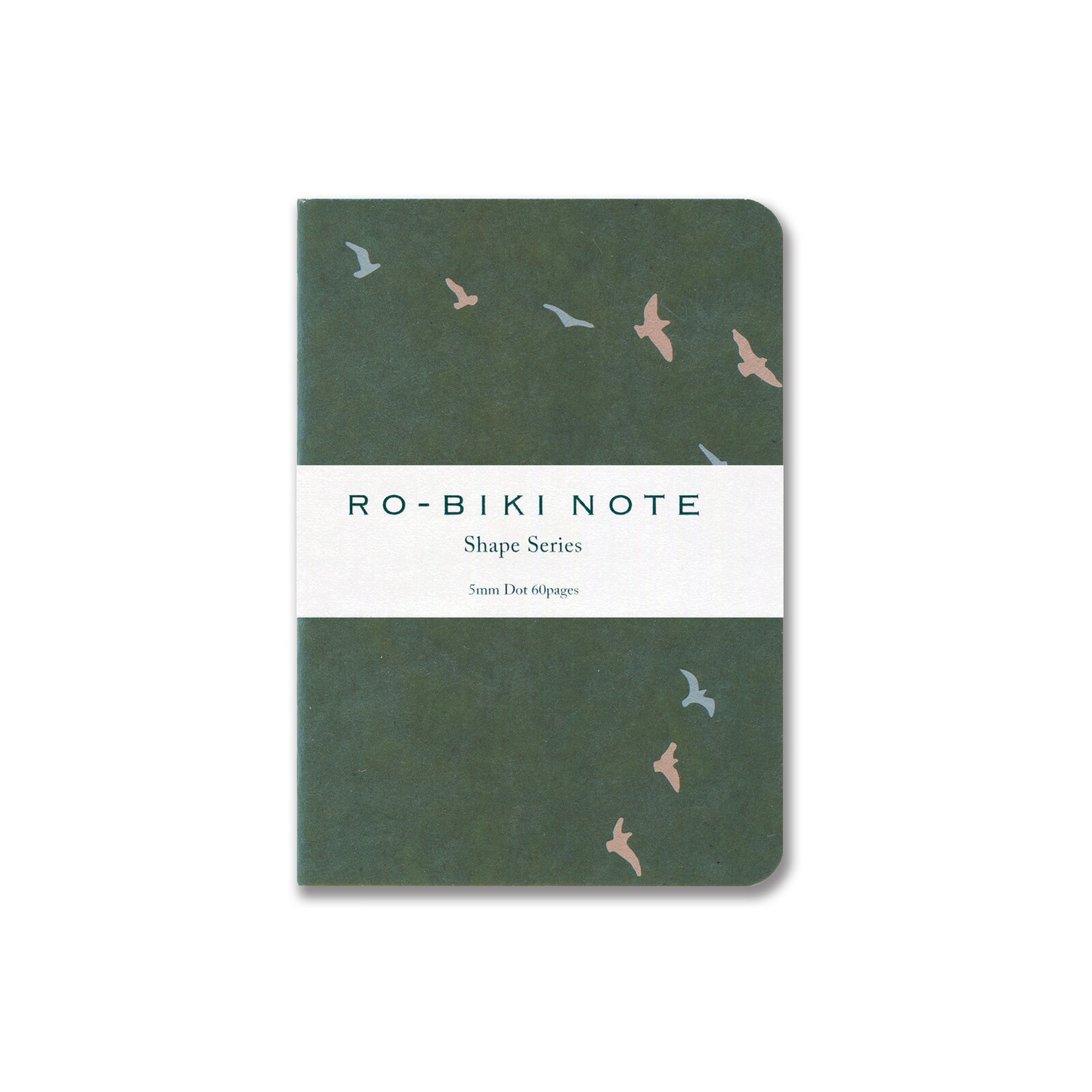 Ro-biki note notebook Passport Dotted Shape Series Flying Birds