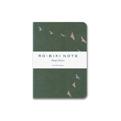 Ro-biki note notebook Passport Dotted Shape Series Flying Birds