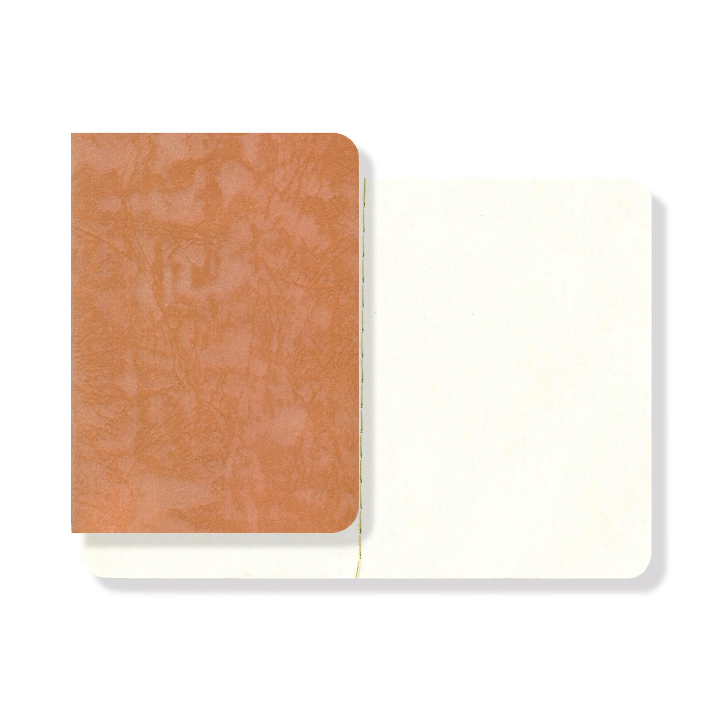 Ro-biki note notebook Passport Plain Texture Series Orange
