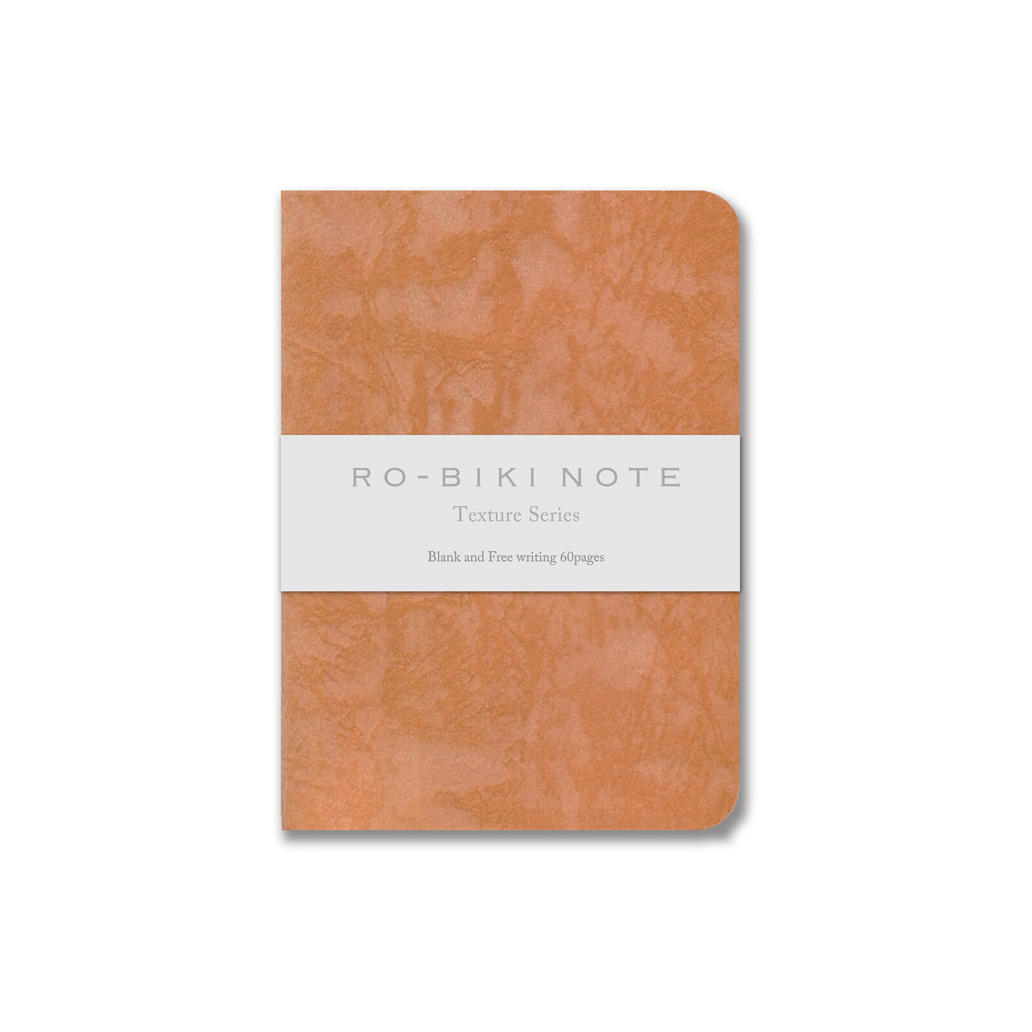 Ro-biki note notebook Passport Plain Texture Series Orange
