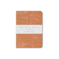 Ro-biki note notebook Passport Plain Texture Series Orange