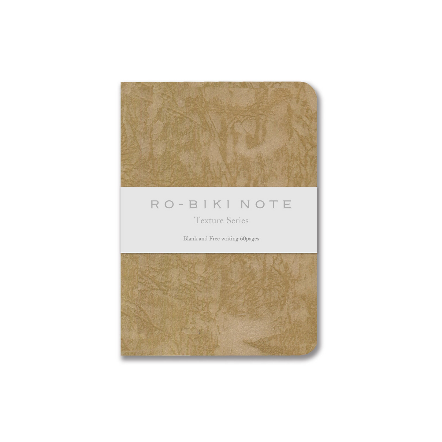 Ro-biki note notebook Passport Plain Texture Series Sand
