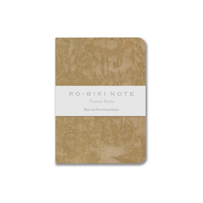 Ro-biki note notebook Passport Plain Texture Series Sand